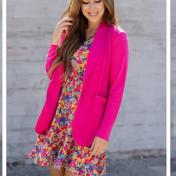 Heyson NWT Pink Blazer Jacket - Picture 11 of 16